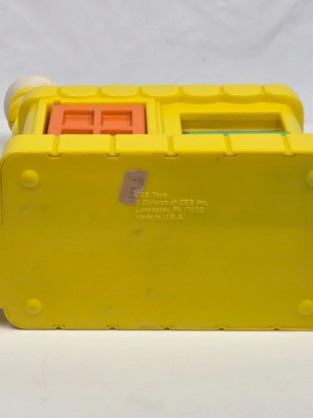 Sesame Street Take Along House Toy Child Guidance 1984 door does not open